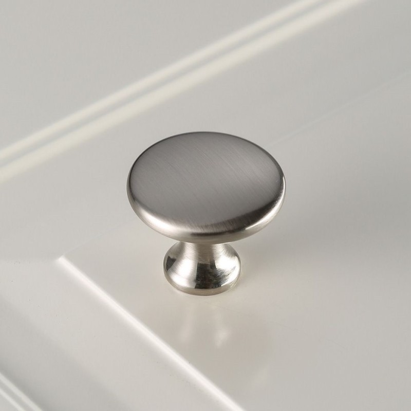 Gałka do mebli UDINE GTV – chrom, inox, satyna, aluminium, biały, cz