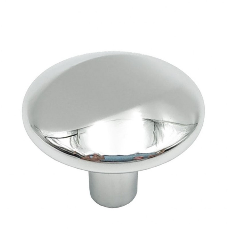 NOMET – Gałka meblowa VIRGO A-464 – satyna, alu, chrom