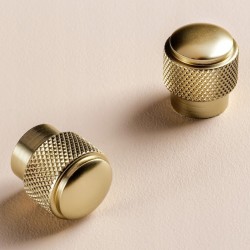 Gałka do mebli INDU czarny, Złoto