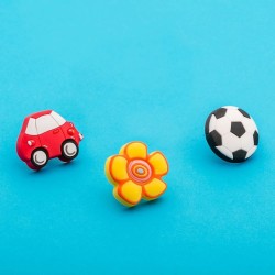 Gałka meblowa gumowa dziecięca Panda