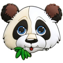 Gałka meblowa gumowa dziecięca Panda