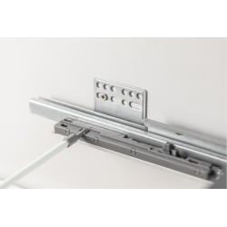 Szuflada AXIS PRO H-84 mm niska (A), L-300–550, push to open, biała