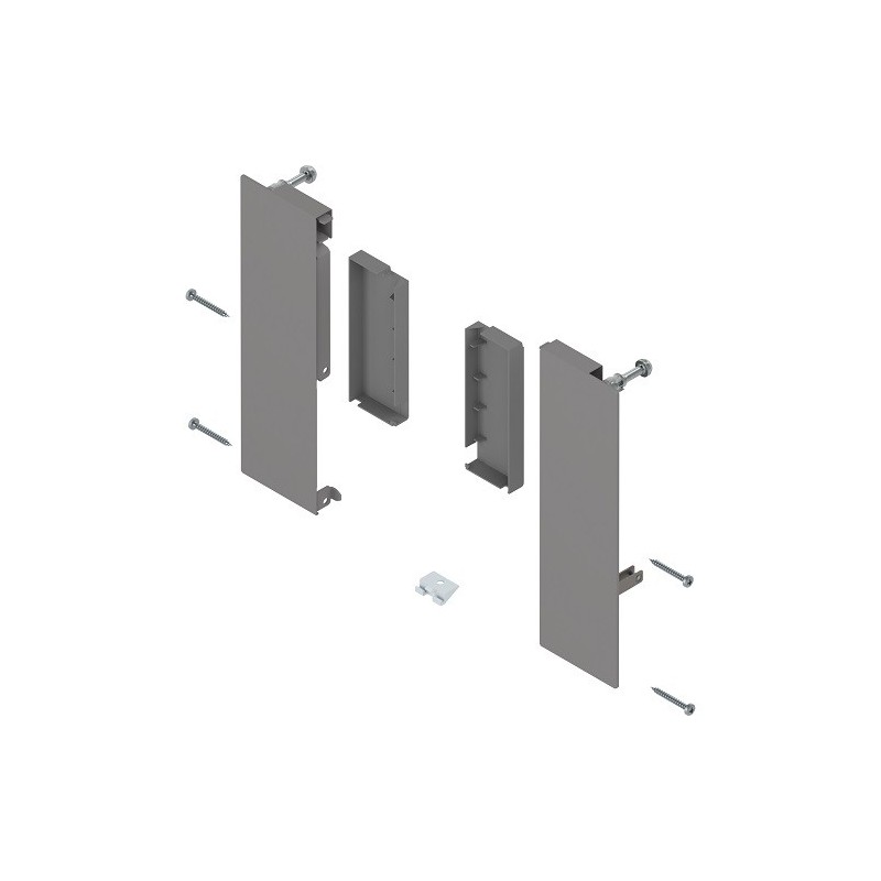 BLUM ZI4.2ES1 Mocowanie frontu MERIVOBOX , do szuflady wewnętrznej z relingiem poprzecznym