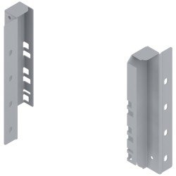 BLUM – Uchwyt drewnianej ścianki tylnej TANDEMBOX, wys. C (192 mm), szary, biały, czarny – PRAWY