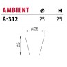 NOMET – Gałka meblowa AMBIENT A-312 – Chrom