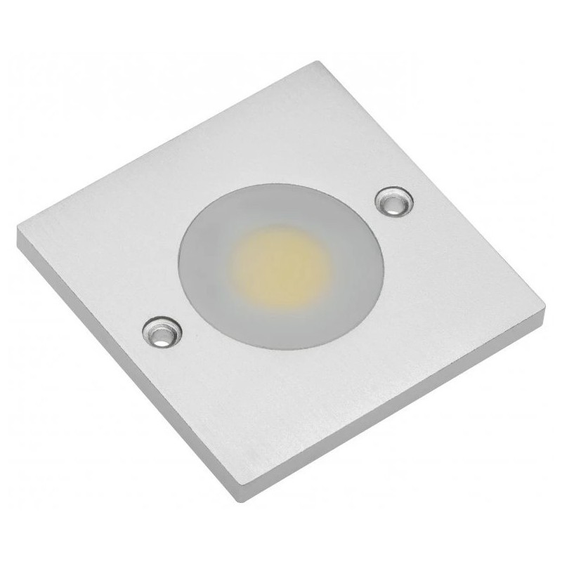 GTV – Oprawa LED JOVITA 3000K/6400K, kwadrat, aluminium