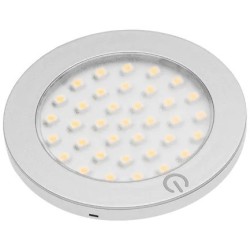 Oprawa LED z włącznikiem CASTELLO GTV 3000K/6200K, okrągła, aluminium