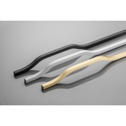 Długi uchwyt do mebli GRAVEL LONG 1200 czarny mat