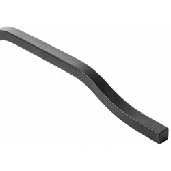 Długi uchwyt do mebli GRAVEL LONG 1200 czarny mat