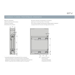 GTV – Cargo boczne MOVIXPRO 150-200mm - Biały