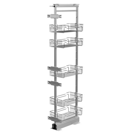 NOMET – CT120-MAXI 5-półek 500 SREBRNE