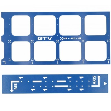 GTV – Szablon wiertarski dla szuflad Modern Box i AXIS Pro