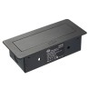 Gniazdo biurkowe, przedłużacz 2x230V, USB, białe, czarne, srebrne