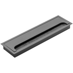 GTV – Przepust kablowy MERIDA 80x280mm  – aluminium, czarny