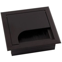 GTV – Przepust kablowy MERIDA 80x80mm – aluminium, czarny