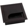 GTV – Przepust kablowy MERIDA 80x80mm – aluminium, czarny