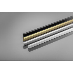 GTV – Uchwyt meblowy PILLAR LONG, C-3×352 mm, L-1200 mm, Al, czarny mat