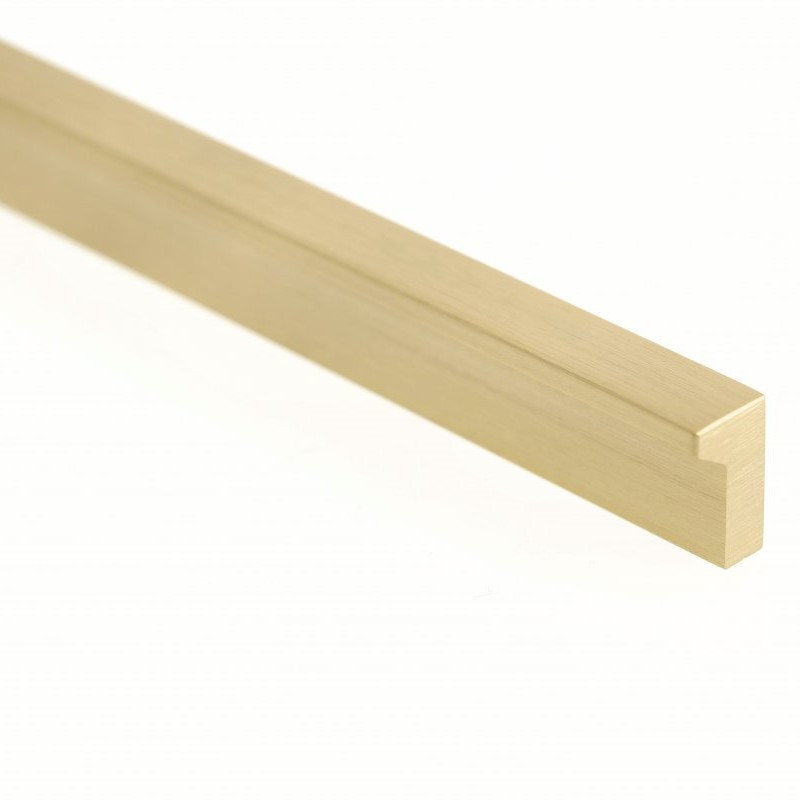 Uchwyt do mebli PILLAR LONG L-1200 mm, jasne złoto szczotkowane