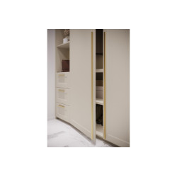 Uchwyt do mebli PILLAR LONG L-1200 mm, jasne złoto szczotkowane