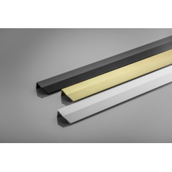 Uchwyt do mebli TREX CROSS LONG, L–1200 mm, jasne złoto szczotkowane