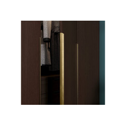 Uchwyt do mebli TREX CROSS LONG, L–1200 mm, jasne złoto szczotkowane