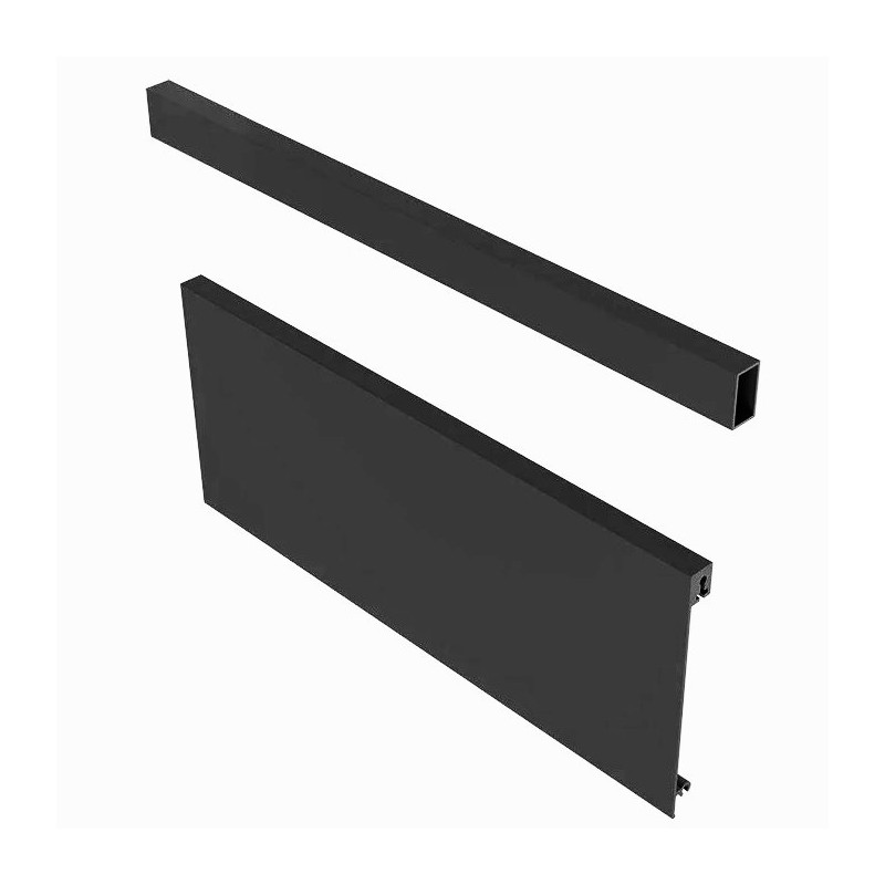 Panel przedni front szuflady GTV AXIS PRO + reling, 167 i 199 (C,D)