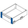 GTV – Mocowanie frontu AXIS PRO, wewnętrzne, H-116mm, szuflada średnia, czarne