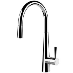 GESSI – JUST Bateria jednouchwytowa z obrotową wylewką 20577.031, Chrom