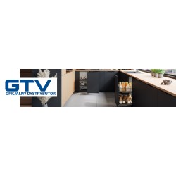 GTV – Kosz cargo 2 półki – MovixPro 150-200mm - antracyt z matą antracytową