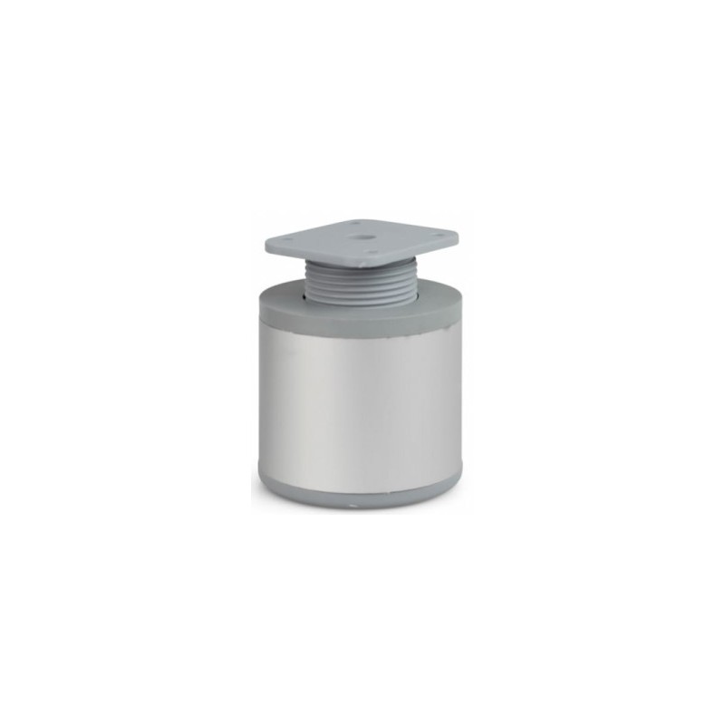 Nóżka meblowa FI60 mm aluminium H-100 mm