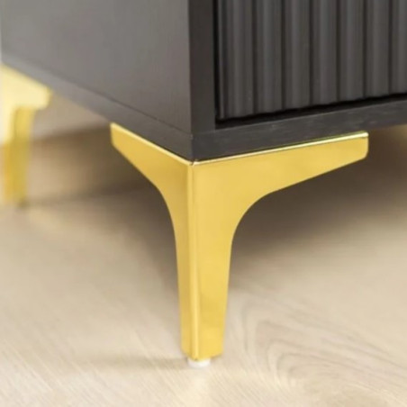 GTV – Nóżka meblowa STGY wys. 100, 130 mm – Złoto