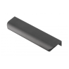 GTV – Uchwyt meblowy, krawędziowy HEXA – 32–320mm – Czarny mat