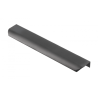 GTV – Uchwyt meblowy, krawędziowy HEXA – 32–320mm – Czarny mat