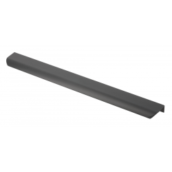 GTV – Uchwyt meblowy, krawędziowy HEXA – 32–320mm – Czarny mat
