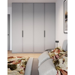 Uchwyt do mebli GROOVE 160, 320 mm, czarny mat