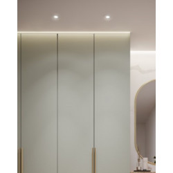 Uchwyt do mebli GROOVE 160, 320 mm, złoto szczotkowane