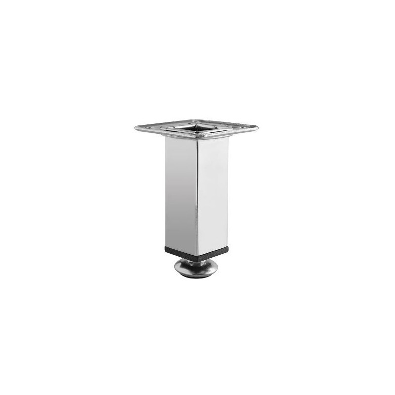Nóżka meblowa kwadratowa SQA 100x30x30 mm, chrom