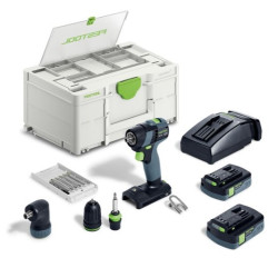 FESTOOL – Akumulatorowa wiertarko-wkrętarka TXS 18 C 3,0-Set