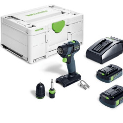 FESTOOL – Akumulatorowa wiertarko-wkrętarka TXS 18 C 3,0-Plus