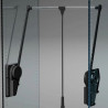 Pantograf PROAKCES Ambos Super Lift – Czarny | 50–75 cm | Do 20 kg
