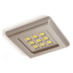 Oprawa meblowa, podszafkowa LED VINCENTE 3000K/6000K, kwadrat, satyna