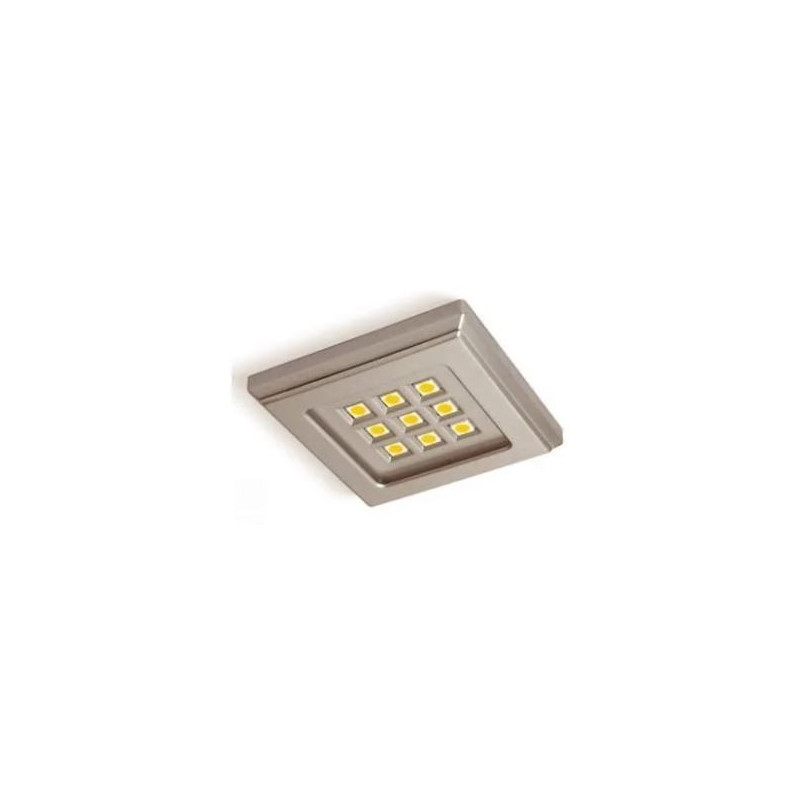 Oprawa meblowa, podszafkowa LED VINCENTE 3000K/6000K, kwadrat, satyna