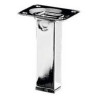 Noga meblowa kwadratowa H-100 25x25 chrom