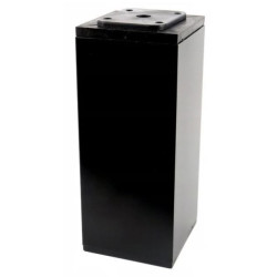 Nóżka meblowa kwadratowa H-150 mm, czarna 60x60 mm