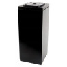 Nóżka meblowa kwadratowa H-150 mm, czarna 60x60 mm
