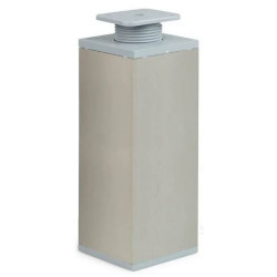 Nóżka meblowa kwadratowa H-150 mm, inox 60x60 mm