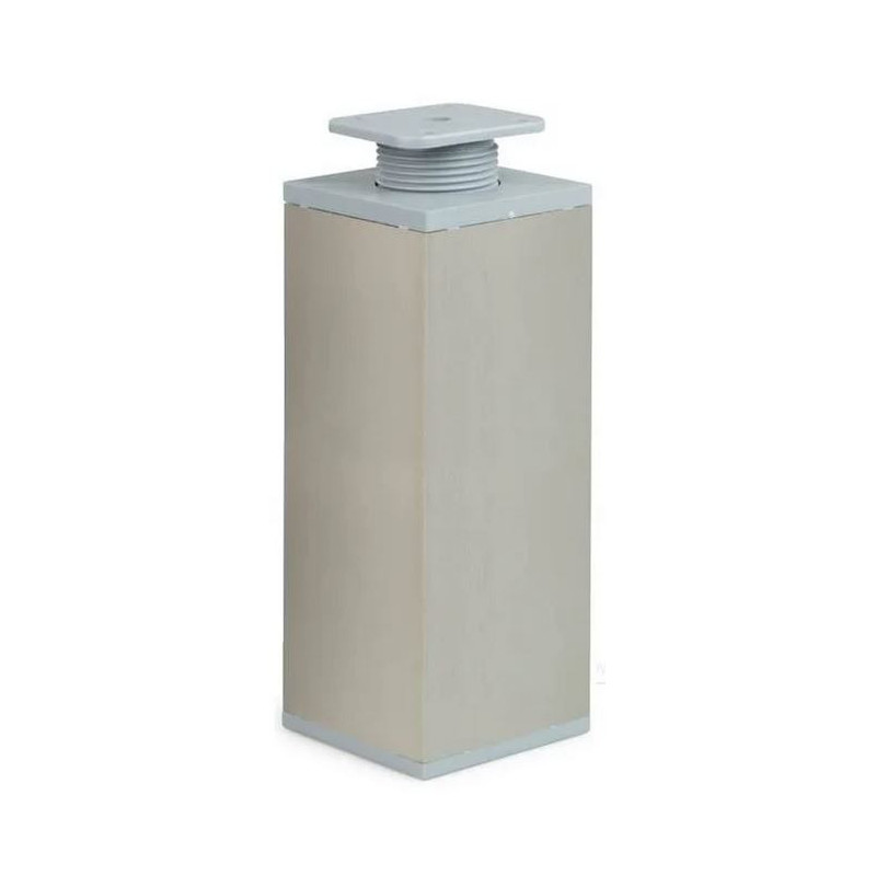 Nóżka meblowa kwadratowa H-150 mm, inox 60x60 mm