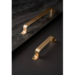 Uchwyt do mebli retro, vintage HUGO złoty