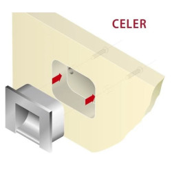Uchwyt meblowy wpuszczany CELER