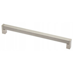 Uchwyt do mebli prostokątny UZ-334 stal szczotkowana